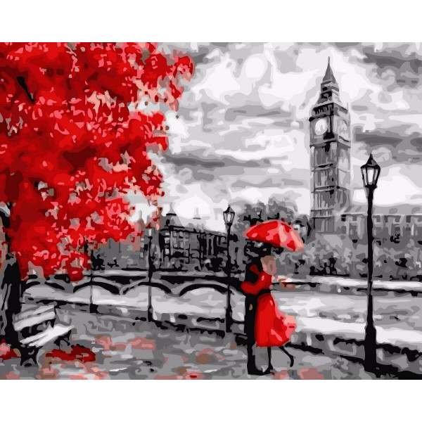 Картина по номерам "Осень в Лондоне"