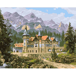 Картина по номерам "Замок Спящей красавицы"