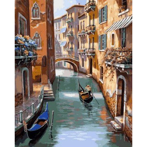 Картина по номерам "Канали Венеції"