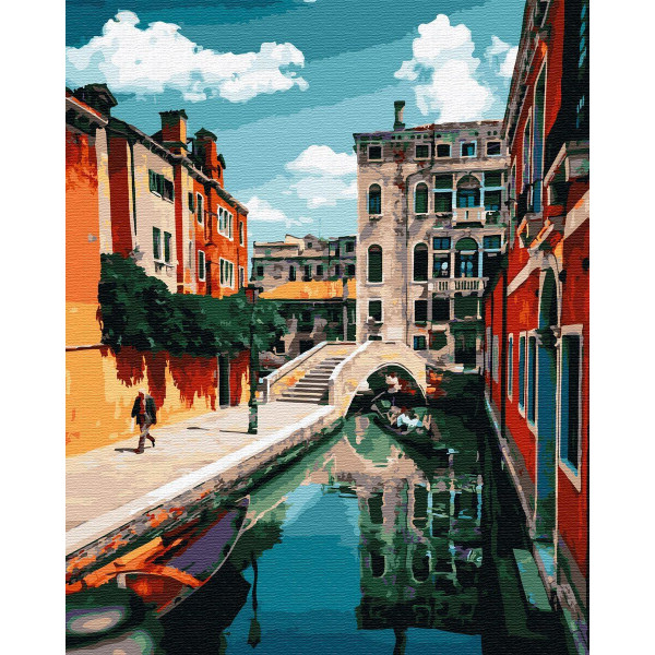 Картина по номерам "Улица Флорэнции"