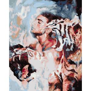 Картина по номерам "Думки тигра"