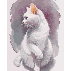Картина по номерам "Типкий кіт"