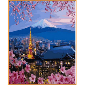 Картина по номерам "Путешествие по Японии"