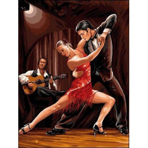 Картина по номерам "В ритме танго"