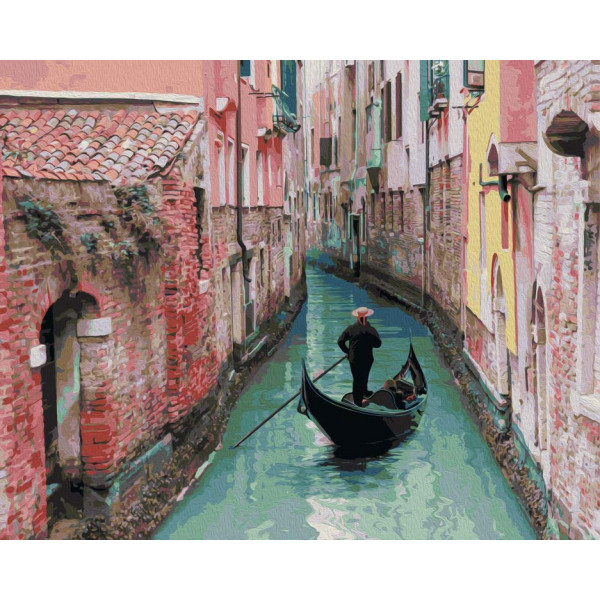 Картина по номерам "Венецианский переулок"