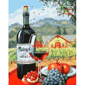 Картина по номерам "Великолепие вина"