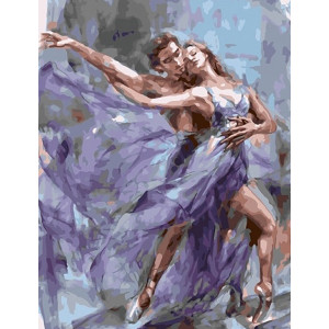 Картина по номерам "Парный балет"