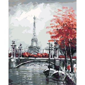 Картина по номерам "Париж"