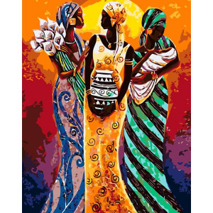 Картина по номерам "Африканские мотивы"