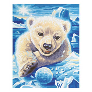 Картина по номерам "Медвежонок"