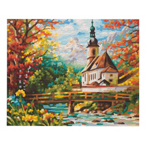 Картина по номерам "Церква Святого Себастьяна"