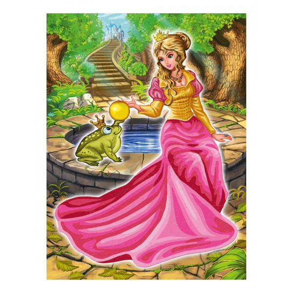 Картина по номерам "Царевна-лягушка"