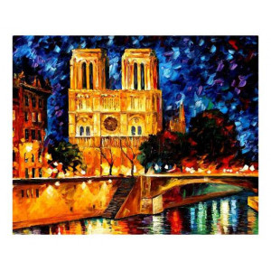 Картина по номерам "Собор Парижской Богоматери"