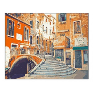 Картина по номерам "Венецианская улочка"