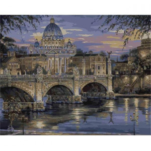 Картина по номерам "Вечерний Ватикан"