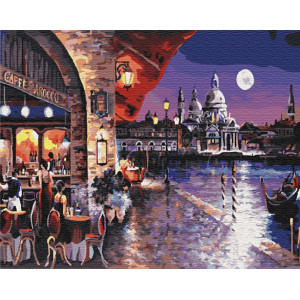 Картина по номерам "Венецианское кафе"