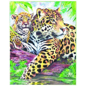 Картина по номерам "Ягуари"