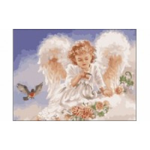Картина по номерам "Милий ангел"