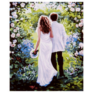 Картина по номерам "Свадьба для двоих"