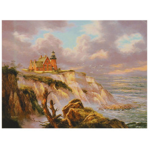 Картина по номерам "Дом с маяком"