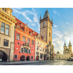 Картина по номерам "Старая часовня в Праге"