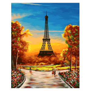 Картина по номерам "Відтінки Франції"