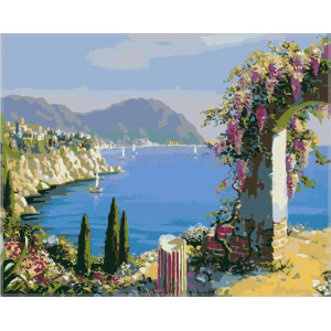 Картина по номерам "Солнечная терраса на Капри"