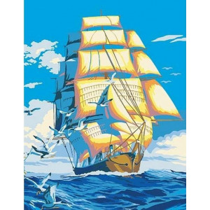 Картина по номерам "Морська подорож"