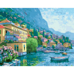 Картина по номерам "Узбережжя Італії"