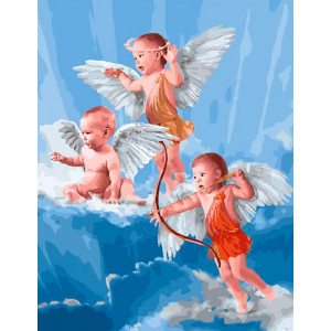 Картина по номерам "Наши ангелы"