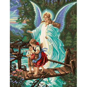 Картина по номерам "Ангел-покровитель"