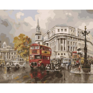 Картина по номерам "Старинный Лондон"