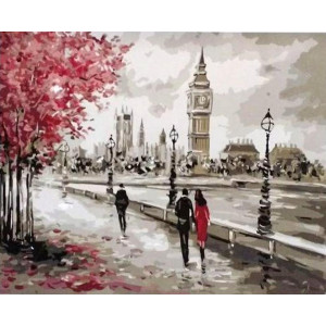 Картина по номерам "Осень в Лондоне"