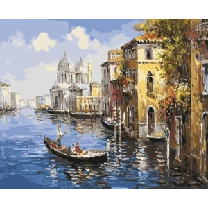 Картина по номерам "Венецианская прогулка"