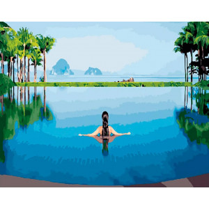 Картина по номерам "Пляж Тайланду"