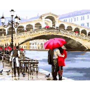 Картина по номерам "Отражение Венеции"
