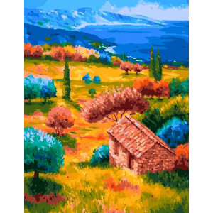 Картина по номерам "Красочный пейзаж"