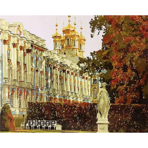 Картина по номерам "Двор Екатерининского дворца"