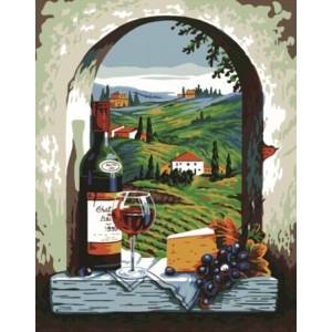 Картина по номерам "Вид на Тоскану"