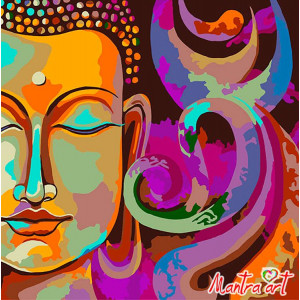 Картина по номерам "Будда Нирвана"