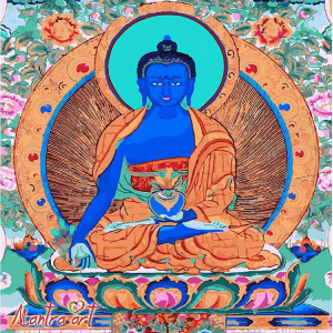 Картина по номерам "Будда медицини"