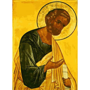 Картина по номерам "Апостол Пётр"