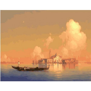 Картина по номерам "Вид Венеции"