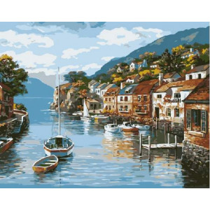 Картина по номерам "Прекрасная Италия"