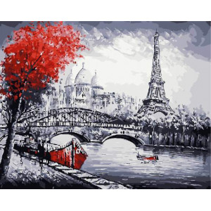 Картина по номерам "Осень в Париже"