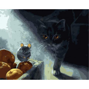 Картина по номерам "Охота на грызуна"