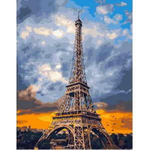 Картина по номерам "Ветры Парижа"