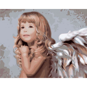 Картина по номерам "Ангел"