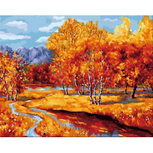 Картина по номерам "Осенний наряд"