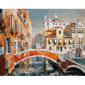 Картина по номерам "Венеция. Кампьелло Кверини Стампалья"